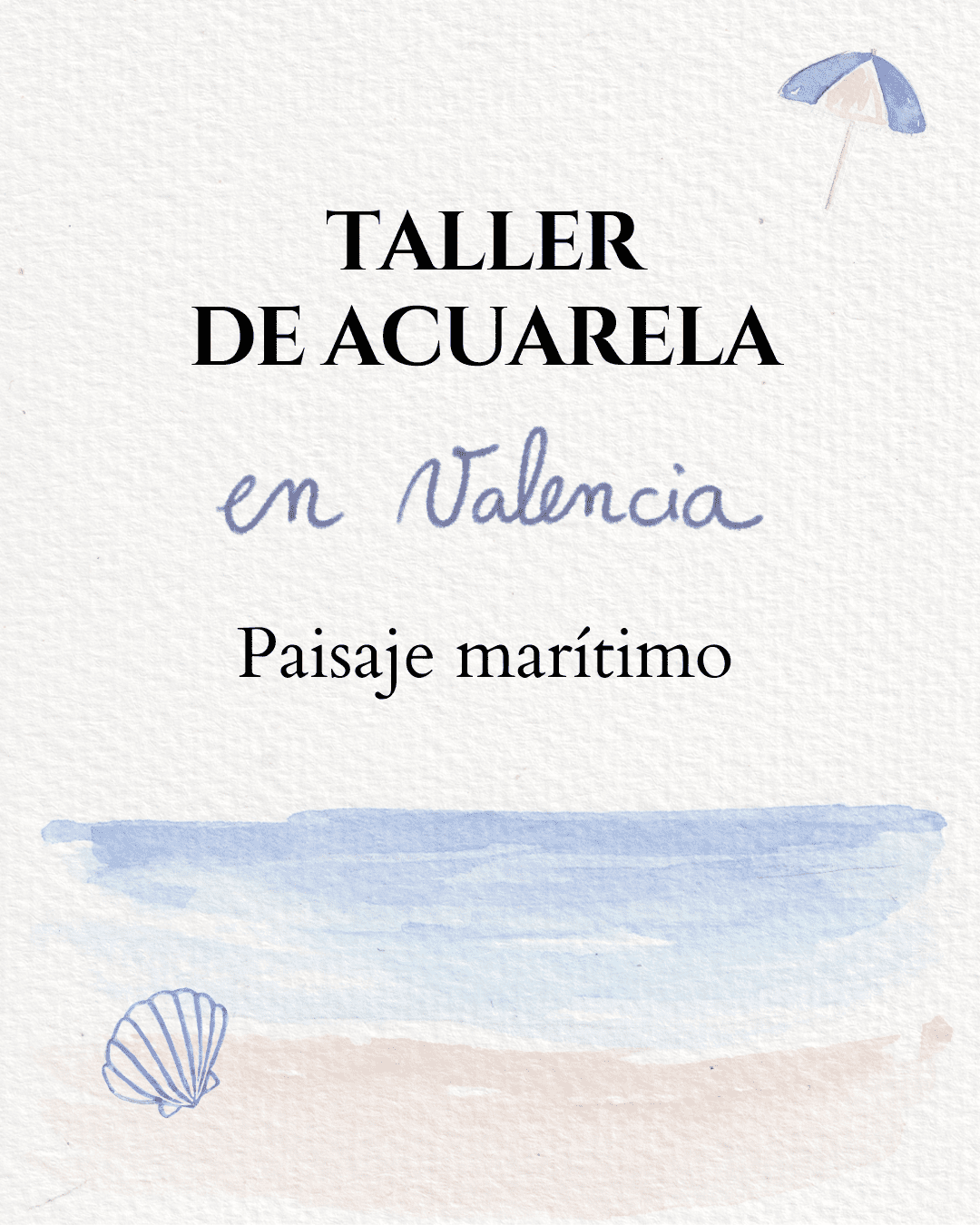 Taller Paisaje Marítimo en Valencia